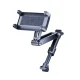 3mk Single Headrest Car Phone and Tablet Holder, Black
