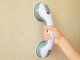 Suction Cup Grab Bar Bathroom Safety Handle, 30 cm, Gray