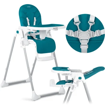Ricokids Tulo Adjustable Baby High Chair, Blue