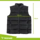 Trizand 26540 USB Heated Vest, Size M, Black