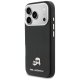 Karl Lagerfeld Karl & Choupette Head Pins Saffiano MagSafe Phone Case Cover iPhone 17 Pro - Black