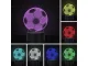 3D LED Football Night Light with Remote Control, 16 Colors
