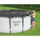 Bestway 58036 Frame Pool Cover 305 cm, Black