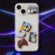 TFO GameOn 3D Stickers for Phone and Laptop, 5 pcs
