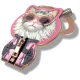 Nimmy Cool&Cute 2.0 Chinchila Magnetic Pendant and MagSafe Phone Stand - Pink