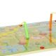 Magnetic Maze Board Game Farm, Wooden Travel Toy for Kids, 2 Players