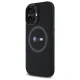 BMW iPhone 16 Case M Silicone Printed Ring MagSafe, Black