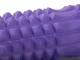 Textured Foam Roller for Deep Tissue Massage and Fitness 32cm, purple