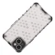 Honeycomb Case for iPhone 14 Plus, Armored Hybrid Cover, Blue