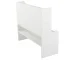 Large Desk Organizer and Shelf, White