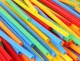 Kruzzel 00022408 Straw Constructor Set, 408 Pieces