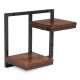 2-Tier Wall Plant Shelf Industrial Hanging Shelves for Plants and Decor ModernHome