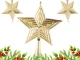 Gold Christmas Tree Ornament - Shatterproof Star