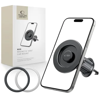 Tech-Protect N58 Magnetic MagSafe Air Vent Car Mount Holder Black