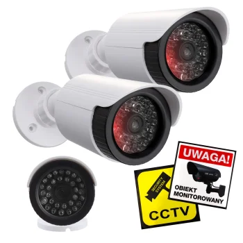Centrumelektroniki IR1800 WT Dummy Camera Set, 2 Pcs, White