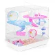 Petsi Cage for Hamsters, Guinea Pigs and Rodents with Accessories