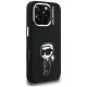 Karl Lagerfeld Silicone Karl Sketch MagSafe Case for iPhone 16 Pro, Black