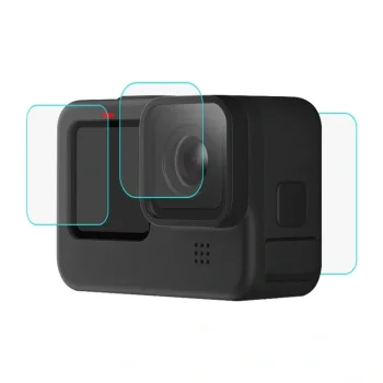 Puluz 9H Tempered Glass Screen Protector for GoPro HERO12 / 11 / 10 / 9 Black, PU507