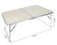 Trizand Folding Camping Table - Suitcase, Beige