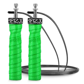 4FIZJO Weighted Boxing Jump Rope 3 m, Green