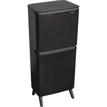 Brabantia SortUp Hi 20+25L Recycling Waste Bin, Dark Grey