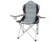 Saliekams tūrisma krēsls (pikniks, makšķerēšana, kempings), Pelēks | Tourism Camping Folding Chair Armchair