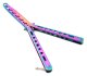 Rainbow Butterfly Training Knife