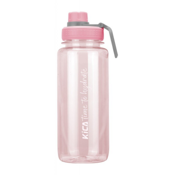 KiCA SB01 Camping Tourism Picnic Sport Fitness Water Bottle 1000ml, Pink