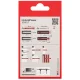 Fischer HybridPower 10x90 T K Universal Dowel Plug Set, 4 Pcs
