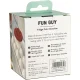 OTOTO Fun Guy Fridge Deodorizer Odour Absorber, Silicone, White / Red