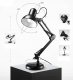 Adjustable Desk Lamp Folding Reading Night Table Lamp E27, Black