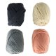 Yarn Set for Knitting and Crocheting, 4x50g, 60m