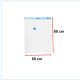 Set of vacuum bags for storing clothes 5 pcs, 60x80 cm