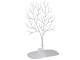 Jewelry Stand & Organizer - Deer Tree, White