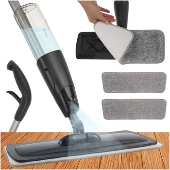 Ruhhy Spray Mop with 600ml Tank and 2 Microfiber Cloths