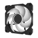 Darkflash DR08 3-in-1 120mm PWM A-RGB Cooling Fan Set Black