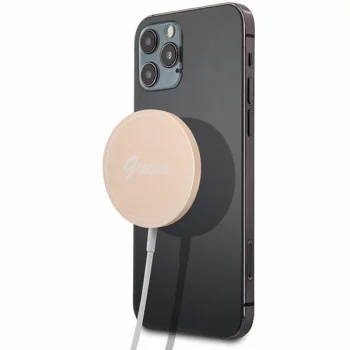 Guess 15W MagSafe Wireless Charger GUCBMSLRD, Gold