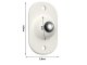Self-Adhesive Furniture Roller Wheels, 4 pcs.