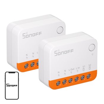 Sonoff MINIR4 (Extreme) Smart Switch, 2-Pack