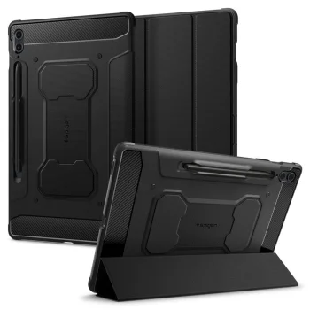 Spigen Rugged Armor Pro Case for Samsung Galaxy Tab S9 FE+ 12.4" X610 / X616B, Black