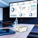 Portable LED TFT LCD Projector 1920x1080 20W, White