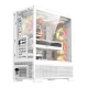 DarkFlash AIRNOVA Big Tower Computer Case with 3 Fans, White