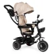 Ecotoys JM-066-9 Tricycle with Swivel Seat and Canopy, Beige