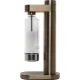 Stelton Brus Sparkling Water Maker Carbonator with 0.85L Bottle, Dark Brown