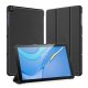 Huawei MatePad T 10s (AGS3-L09, AGS3-W09) DUX DUCIS Tri-fold Stand PU Leather Tablet Cover Case, Black