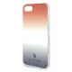 Apple iPhone 8 / 7 / SE (2020) (2022) 4.7\" US Polo Gradient Pattern Collection Case Cover (USHCI8TRDGRB), Blue / Red