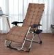 Outdoor Chaise Lounge Cushion 165x50 cm, Brown