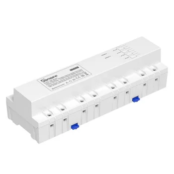 Sonoff SPM-4Relay Smart Stackable Power Meter 4 Relay Module, White