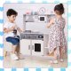Large Wooden Play Kitchen for Kids with Accessories KZ1213