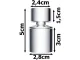 360 Degree Rotating Faucet Aerator with 2 Spray Modes